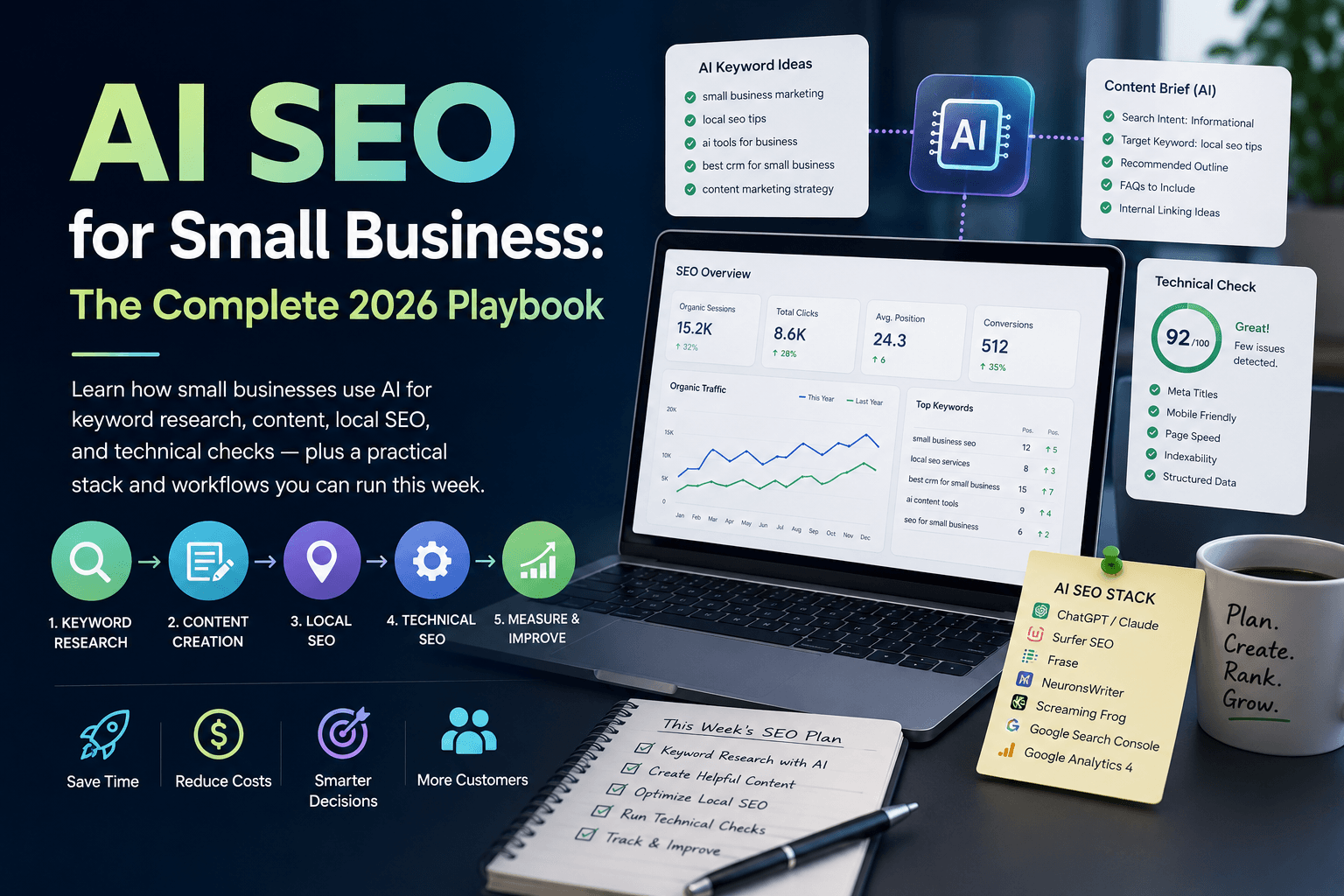 AI SEO for Small Business: The Complete 2026 Playbook