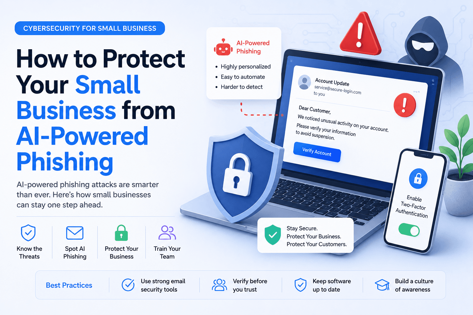 How to Protect Your Small Business from AI-Powered Phishing
